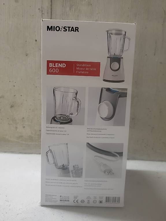 Mio Star Küchengeräte: Mixer MIOSTAR BLEND 600 – Gebraucht aus Winkel von aivahmolina 3