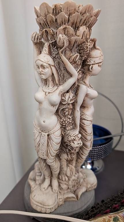Sculture & Statue: Dekorative Figuren-Skulptur 34 cm – Usato da Ascona venduto da ArtRomantica