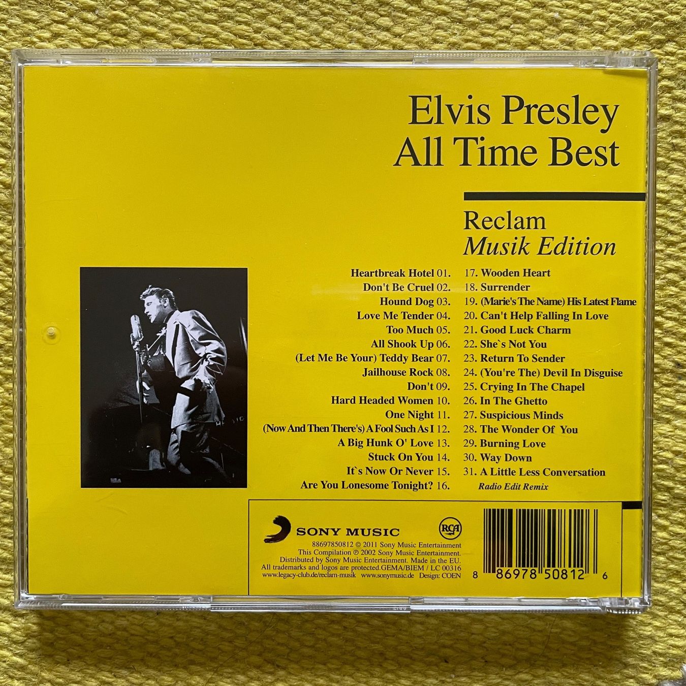 CD: ELVIS PRESLEY-ALL TIME BEST – Usato da Rorschacherberg venduto da CD-Roli 1