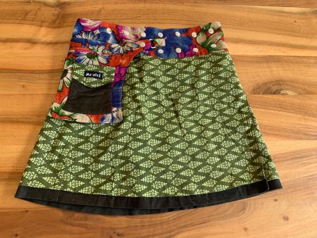 Moshiki Wickelrock Mini, Grösse 1Size Cord, Top Zustand!