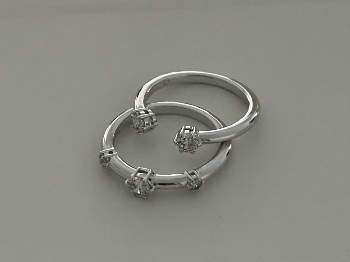 Swarovski Ringe: Original Swarovski Constella Ring Set (2 Ringe) – Gebraucht aus Rheinfelden von Boutique_Luxe 1