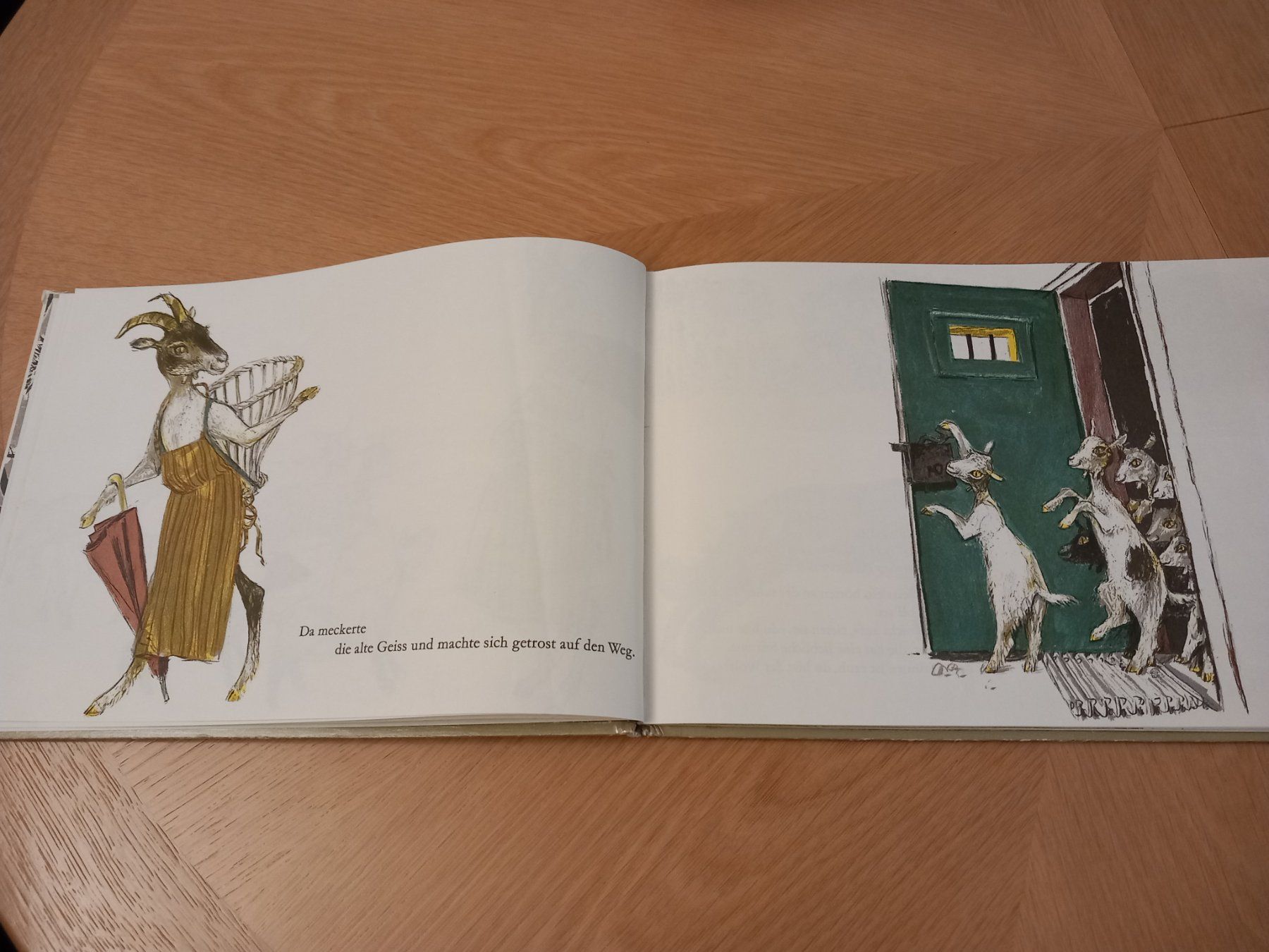 Libri: Der Wolf und die sieben Geisslein – Usato da Bad Zurzach venduto da Waage15 3