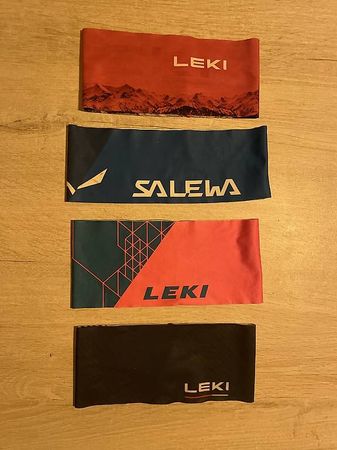 Salewa und Leki Stirnbänder
