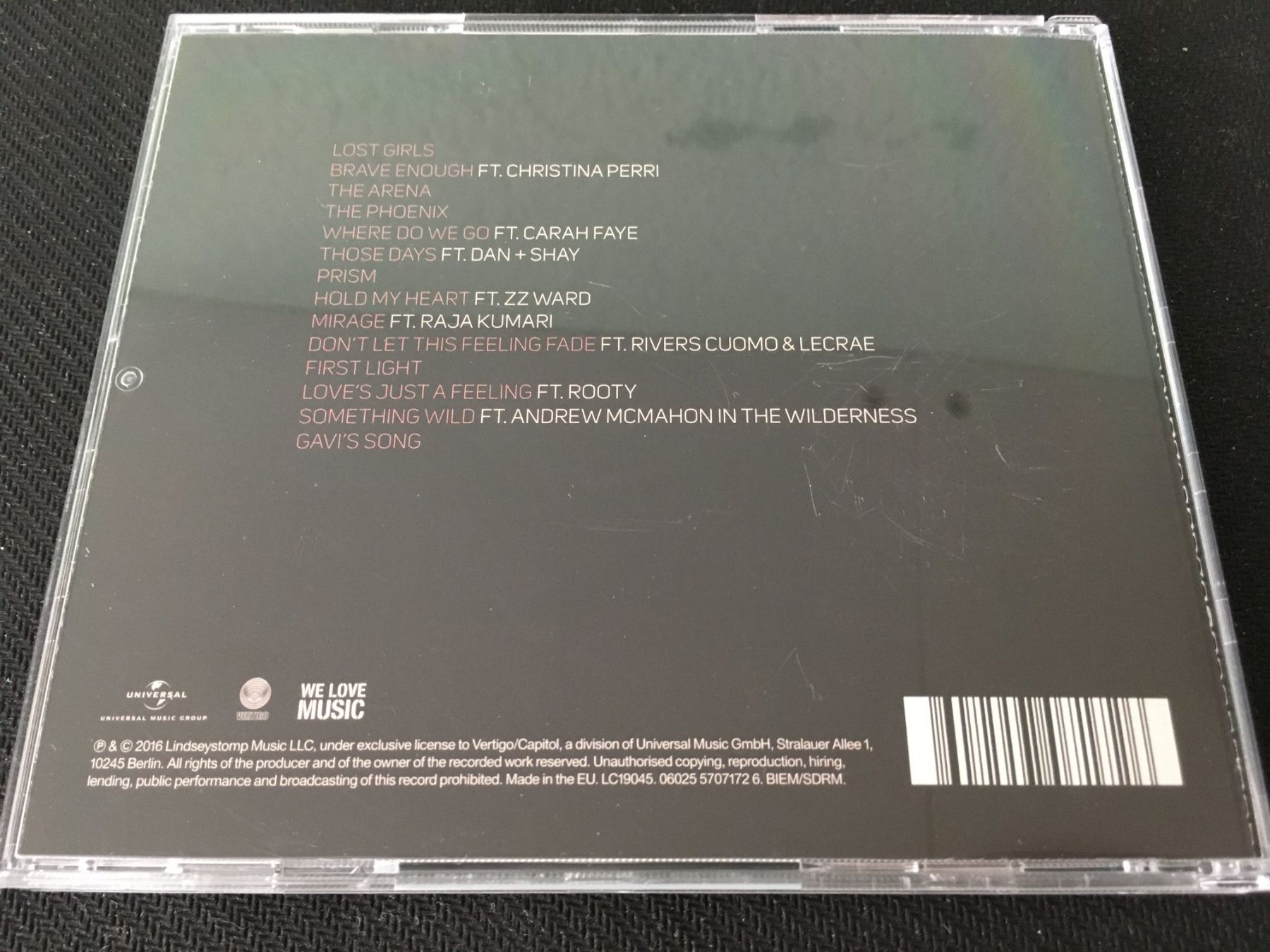 CD: Lindsey Sterling - Brave enough -CD- – Usato da St.Gallen venduto da MedienJoe 2