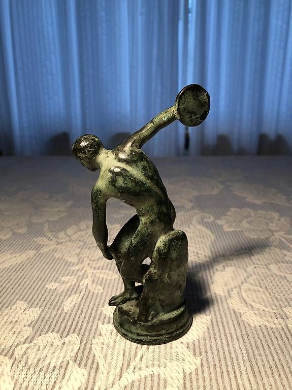 Sculture & Statue: Diskuswerfer aus Bronce, anktik, 15 cm – Usato da Herrliberg venduto da els_r8qb 1