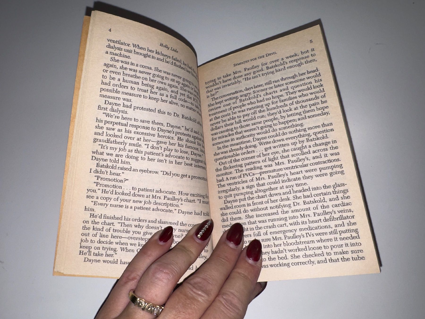 Libri: NOVEL: Holly Lisle, Sympathy for the devil – Usato da Grosswangen venduto da English_books 3