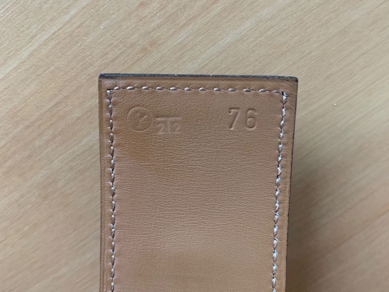 Hermès Cinture: HERMÈS Gürtel Collier de Chien 76cm VINTAGE – Usato da Bützberg venduto da Alexaborn 2