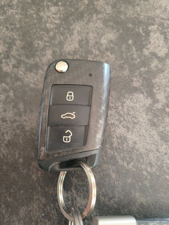 SEAT Schlüsselanhänger Schlüsselbund schwarz rot Cupra VW NEU