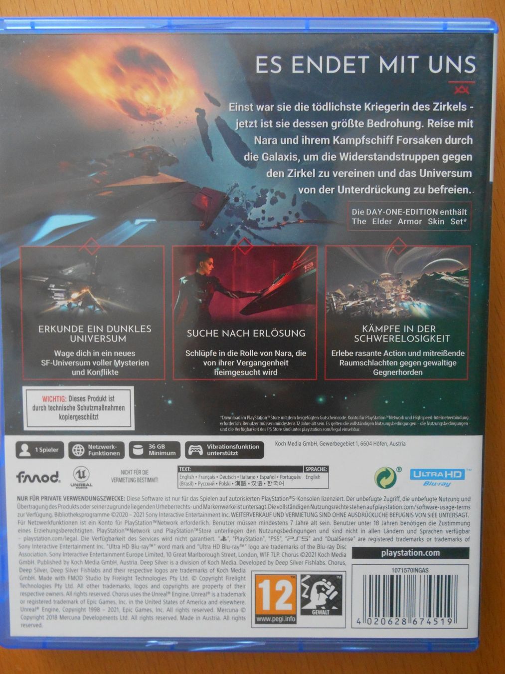 Giochi: PS5 'Chorus' - Day one Edition ab 12 Jahren – Nuovo (secondo la descrizione) da Nussbaumen AG venduto da Sumopi 1