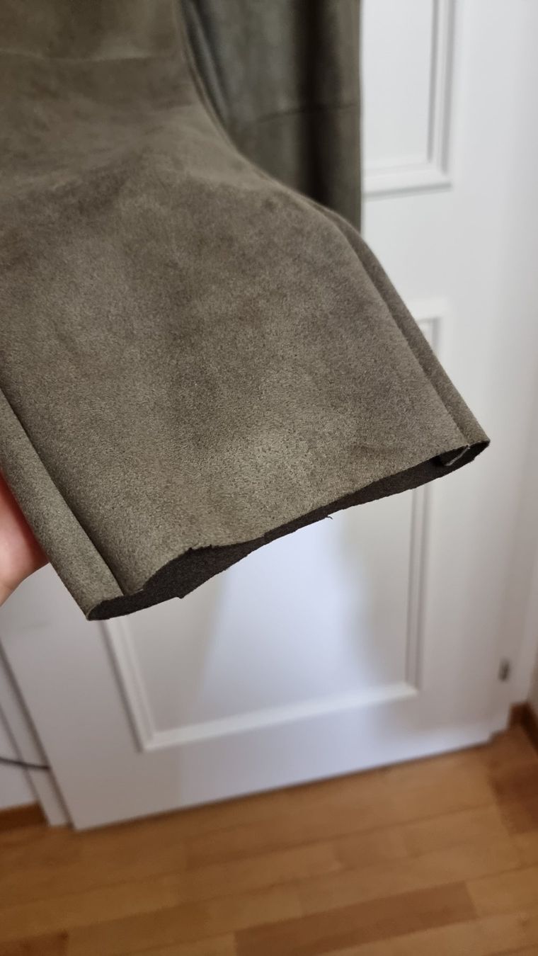 C&A Pantaloni: C&A Wildlederhose, Gr. L, Khaki, Trend – Difettoso da Wald ZH venduto da CapLux 5