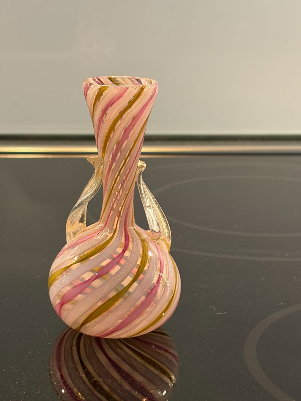 Murano Vasi & Recipienti: Väschen Glas "Zanfirico" Murano 50er Jarhe – Usato da Zürich venduto da sru_6zc8