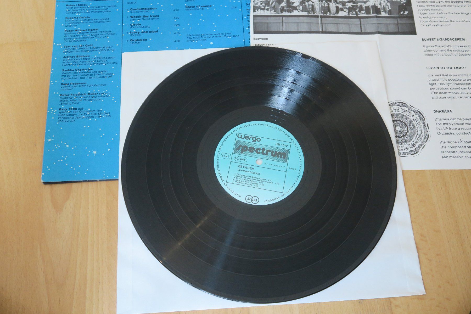 Dischi in vinile: Between – Contemplation – Usato da Thun venduto da Karibu70 3