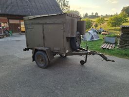 Armee Anhänger Dieselverlad