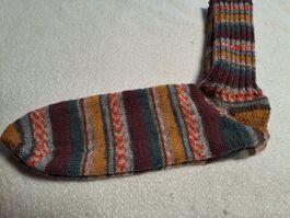 handgestrickte Socken in Grösse 44 /45