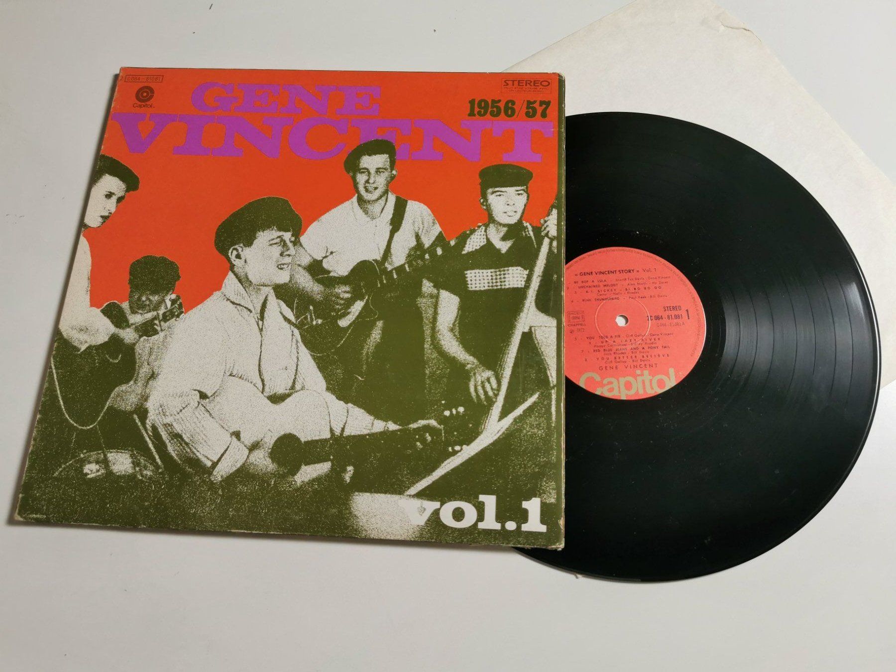 Schallplatten: GENE VINCENT - 1956/57 – Gebraucht aus Grafenried von House-of-Oldies