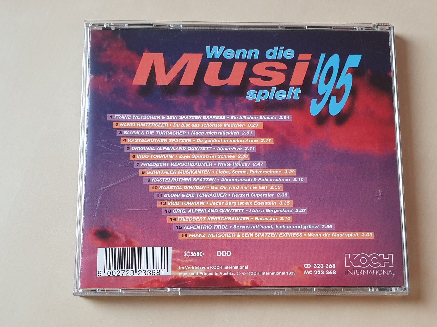 CD: Wenn die Musi spielt 95 – Usato da Stansstad venduto da collectorsshop 1