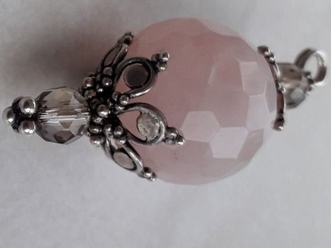 Anhänger: Schmuck Anhänger Rosenquarz – Neu und originalverpackt aus Winistorf von acreativ2 2