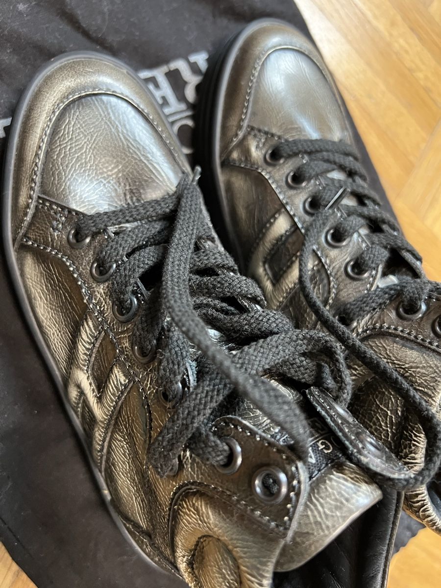 Hogan Scarpe per ragazzi: HOGAN Rebel High Top Junior Sneaker – Nuovo (secondo la descrizione) da Rüschlikon venduto da Joma80 2