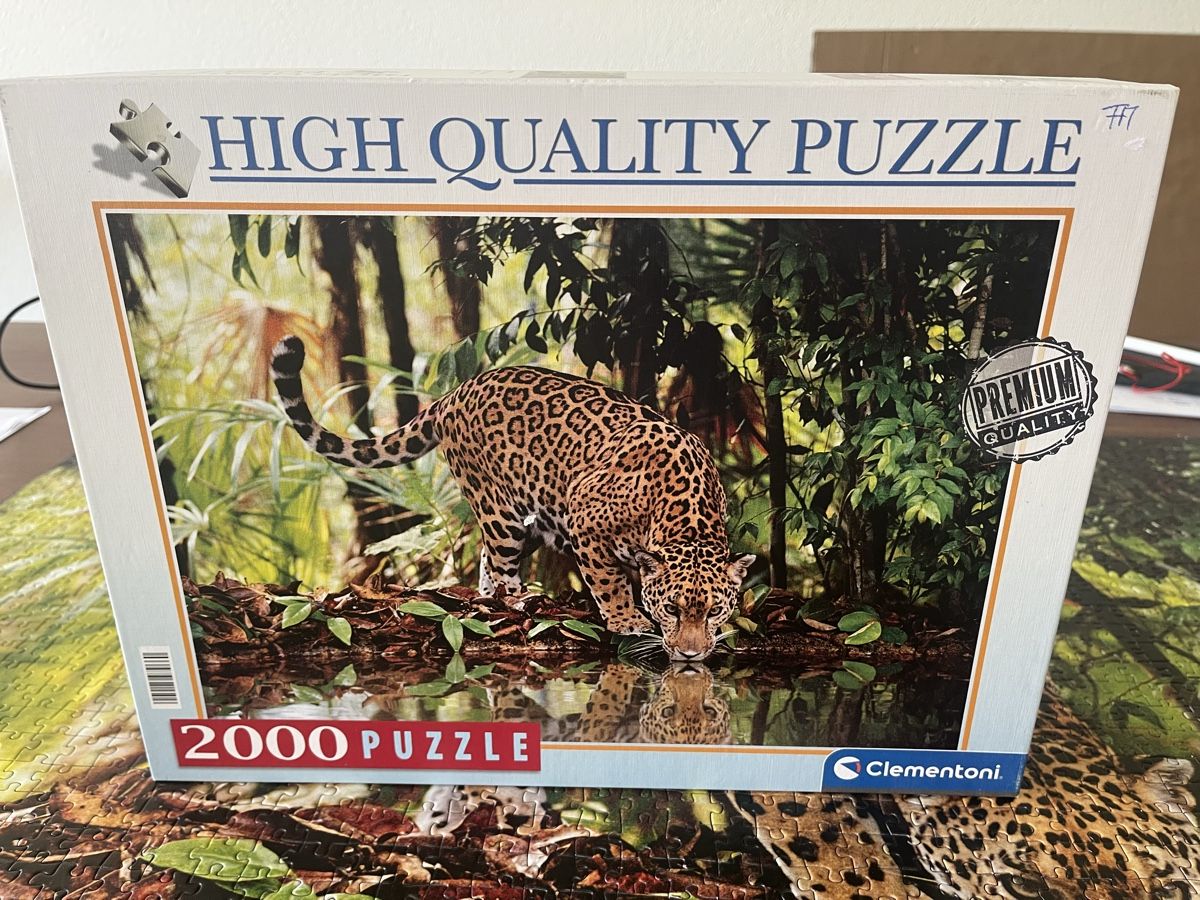 Clementoni Puzzle: Jaguar Puzzle, 2000 Teile – Usato da Lostorf venduto da Inga_r