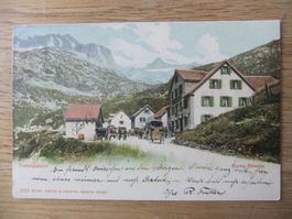 Pferdekutsche Kutsche bei Tiefengletsch Furka-Strasse