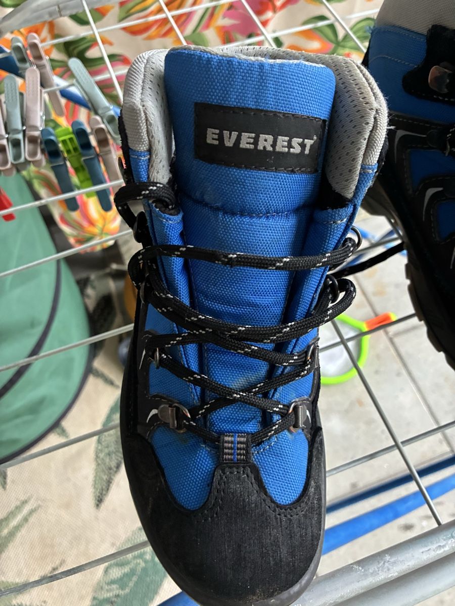 Everest Schuhe für Jungen: Wanderschuhe Everest Blau Schwarz Grösse 35 gebraucht – Gebraucht aus Dinhard von bliggi12 3
