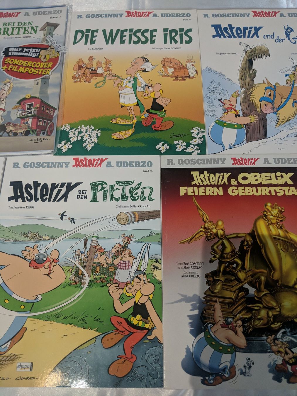 Fumetti: 6 Asterix + Obelix + Idefix NEUWARE Comics Sammlung – Usato da Hinwil venduto da Manu71 2