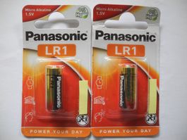 Panasonic Cell Power, LR1,E90, 2 Stück, Ablaufdatum: 02.2027