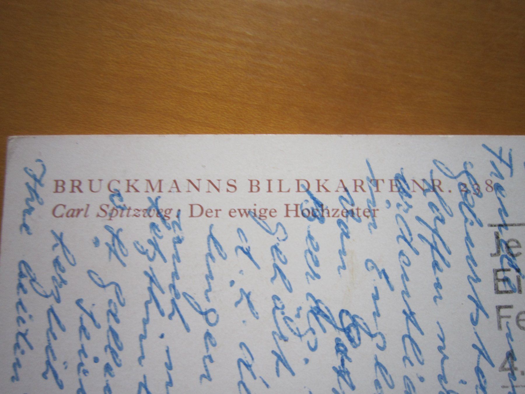 Ansichtskarten: No 17 Postkarte der ewige Hochzeiter – Gebraucht aus Gordola von Polentaefung 3