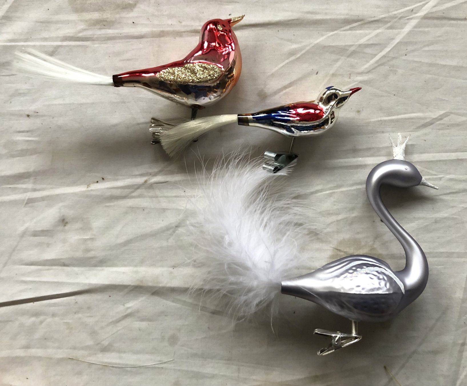 Tutte le decorazioni: Christbaumschmuck - Glasvögel - 9 Stück – Usato da Schaffhausen venduto da durruti 4