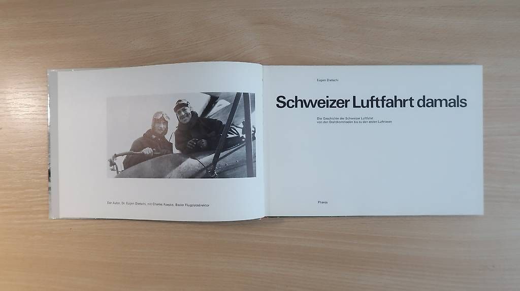 Libri: Schweizer Luftfahrt damals - Eugen Dietschi – Usato da Rafz venduto da andy-music01 1