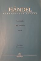 Händel: Der Messias, BA 4012a - Klavierauszug, Top Zustand!