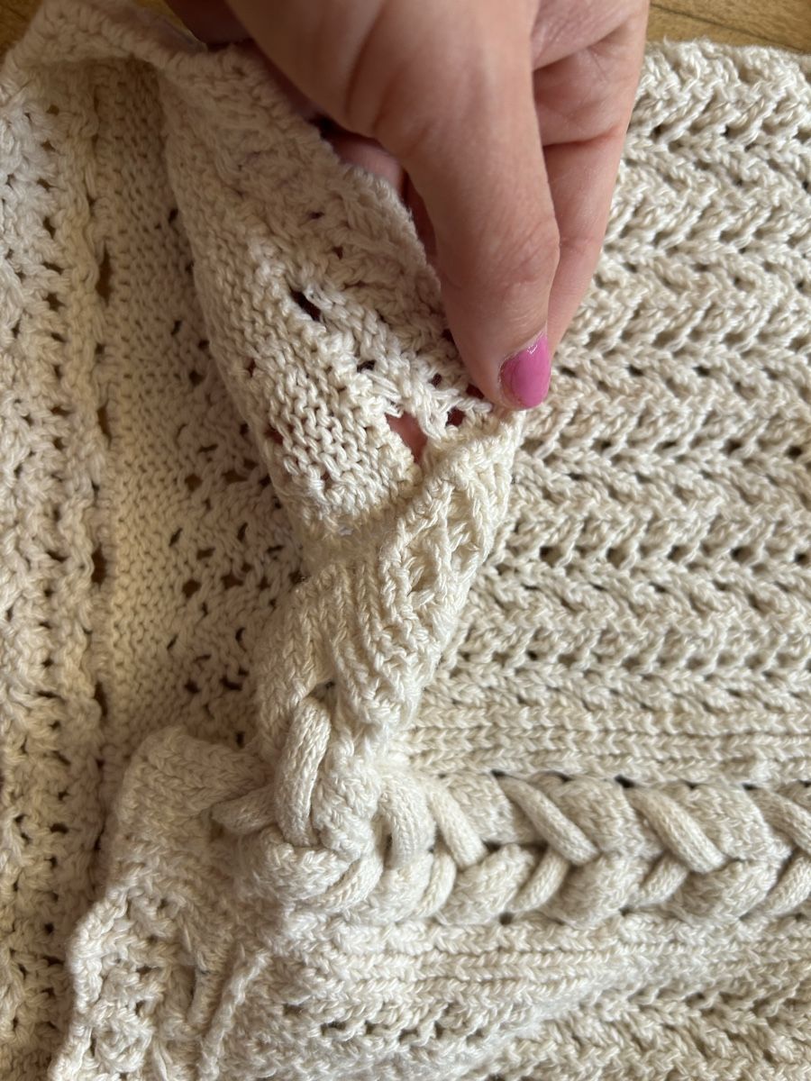 Asos Top: Asos Design Strickoberteil creme Grösse 34 – Usato da Wettingen venduto da sar_k7hg 2