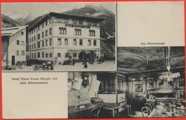 BERGÜN Hotel Weiss Kreuz mit alter Bündnerstube