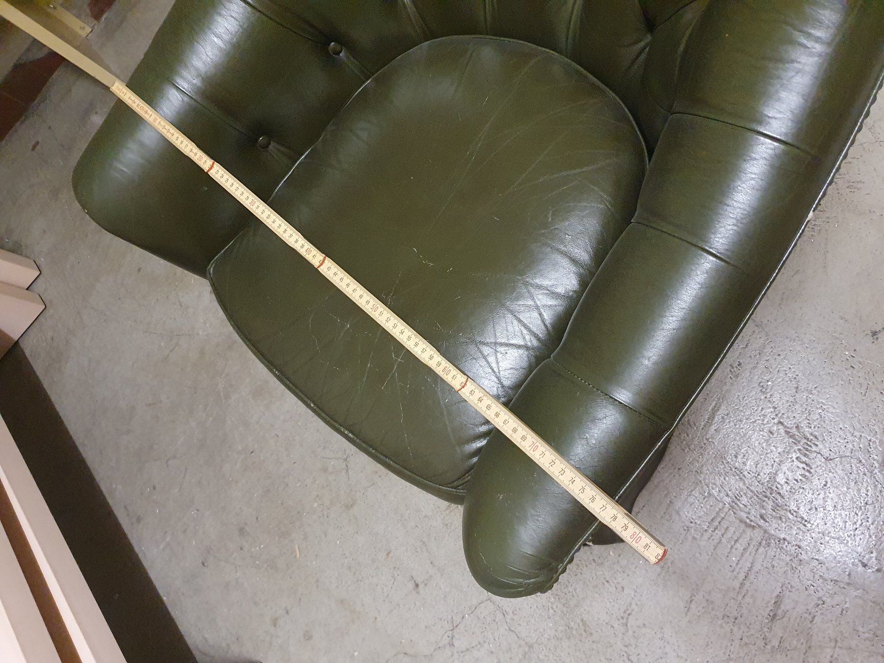 Poltrone: Polstersessel Kunsleder grün – Usato da Zürich venduto da loosebone 6