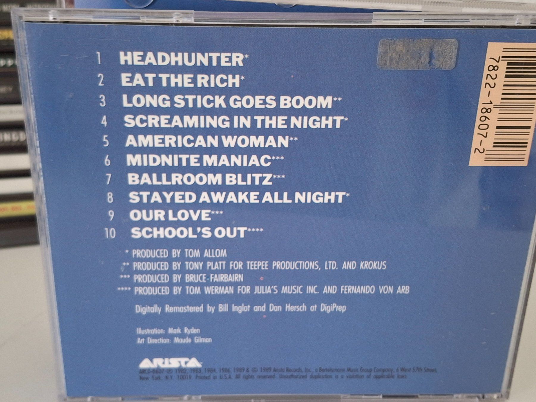 CD: CD Krokus - The Best Of - – Usato da Aarberg venduto da Jackup1 1