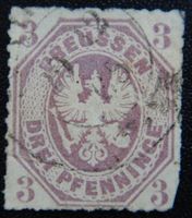 Preussen Kat. 19 gest. 1865 Kat. 55 Euro