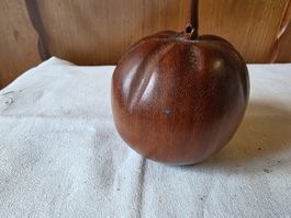 Holz Apfel 8 cm x 10 cm
