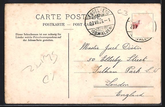 Cartoline postali: Engelberg, Teilansicht mit Umgebung, Sch – Usato da Berlin venduto da bartko-reher 1