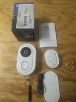 Tuya Smart Doorbell Klingel Weiss mit Zubehoer