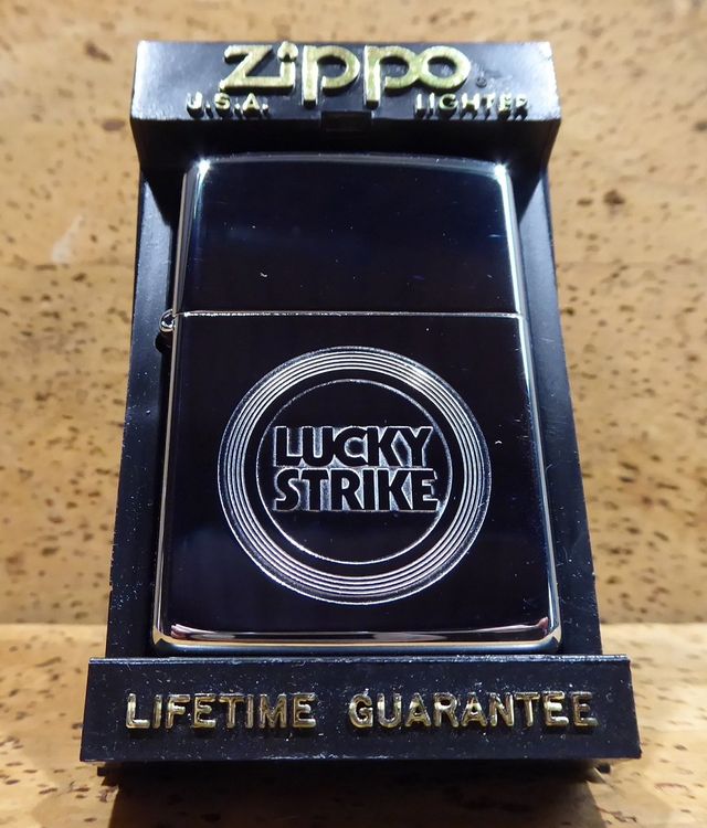 Zippo Lucky Strike anni '90, MAI usato | Kaufen auf Ricardo