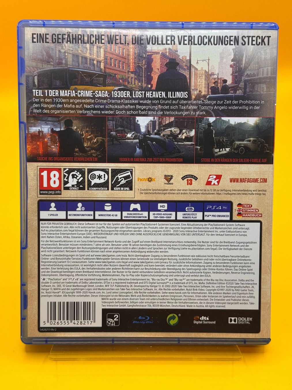 Sony Giochi: Mafia: Definitive Edition - PS4 – Usato da Oberwil b. Zug venduto da silver2024 1