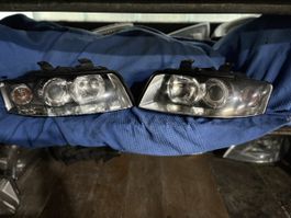 Audi A4   Xenon Scheinwerfer   Komplett mit Lampe und Steuer
