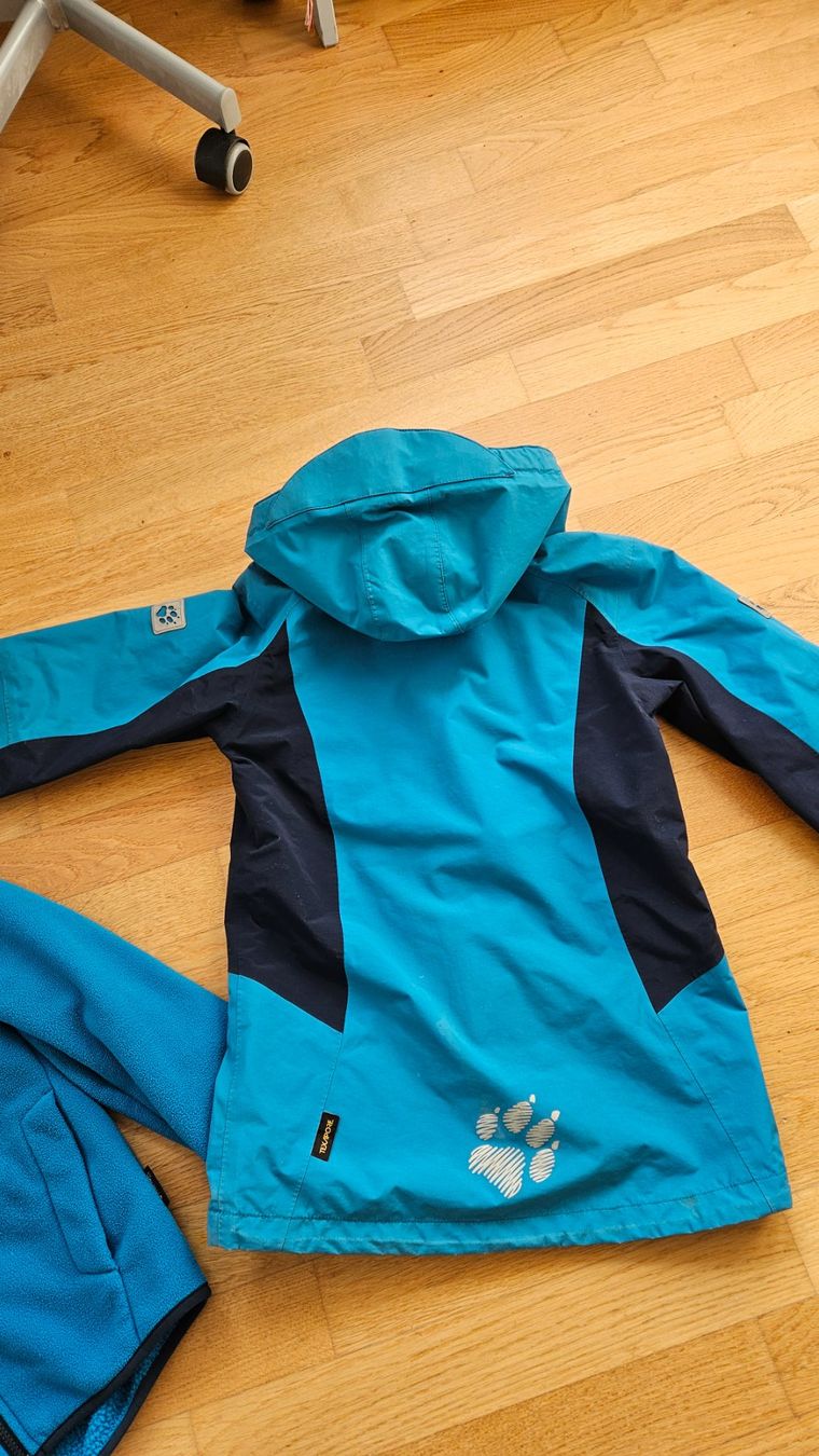 Jack Wolfskin Giacche & Cappotti: Jack Wolfskin Regenjacke Doppeljacke – Usato da Bubikon venduto da diditoto 1