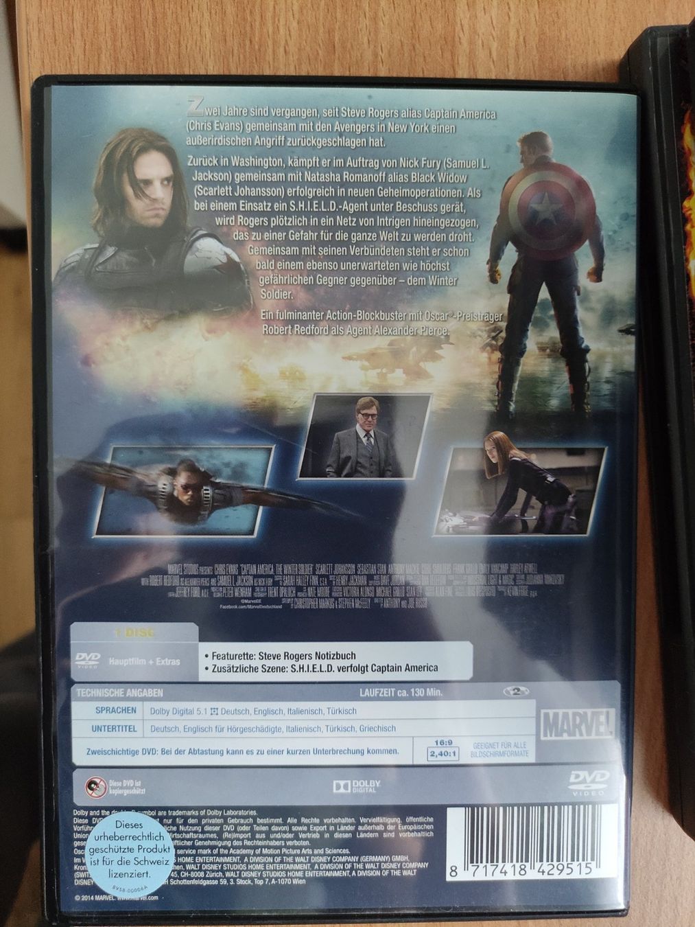 Tutti i DVDs: The return of the first Avenger – Usato da Siebnen venduto da Valora23 1