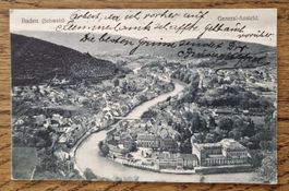 Baden 1909, n. Wengen Hotel Monopol z. Martha Pauli