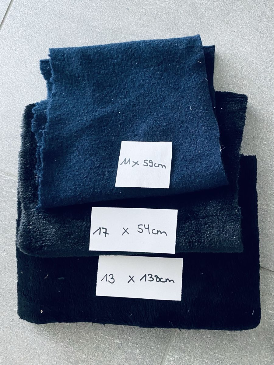 Tessuti: STOFFPAKET PLÜSCH – Nuovo (secondo la descrizione) da Malters venduto da Kuettel1 2