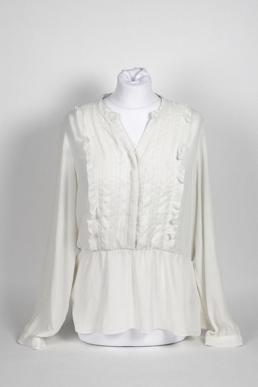 H&M Blusen: H&M Bluse weiss Gr. 44 – Gebraucht aus Zollikofen von Restwert_Zollikofen