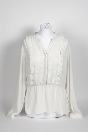 H&M Bluse weiss Gr. 44