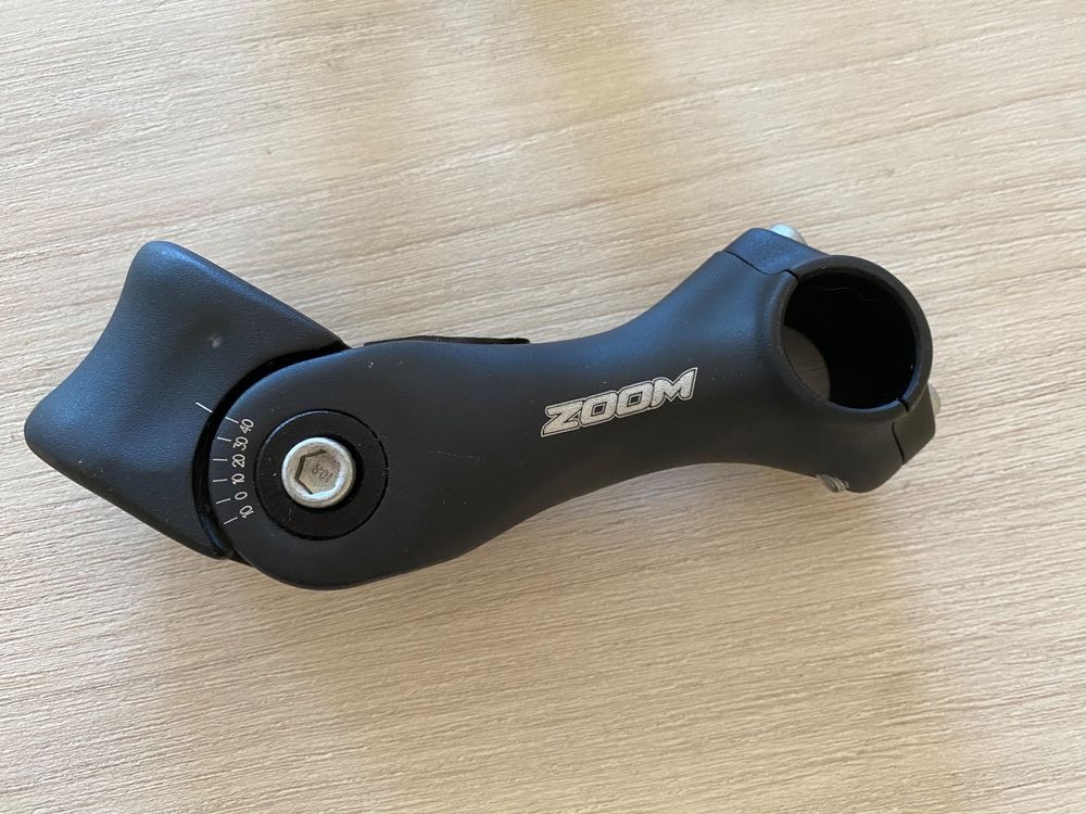 Potence Vtt Reglable Octopus Alu Noir 31.8 L125mm (homologue Niveau 4