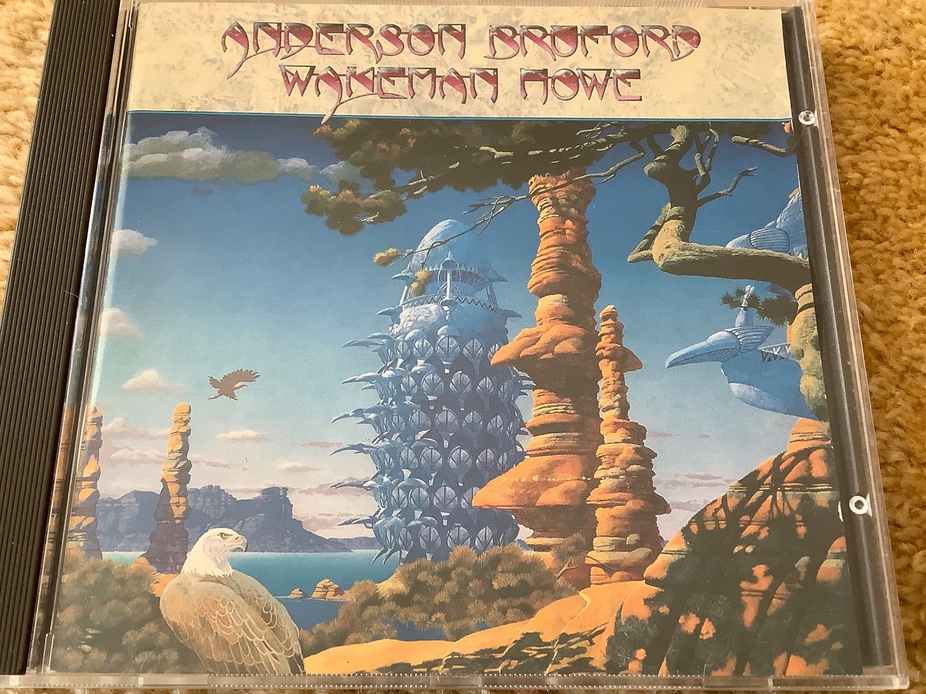 CD: Anderson  Bruford  Howe  Wakeman – Usato da herzogenbuchsee venduto da HIFIANER